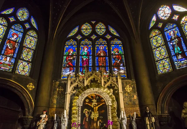 Iglesia de Saint-Germain Auxerrois, París, Francia — Foto de Stock