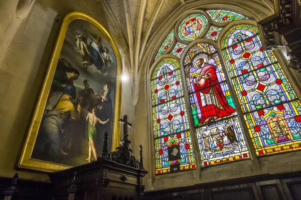 Iglesia de Saint-Germain Auxerrois, París, Francia — Foto de Stock