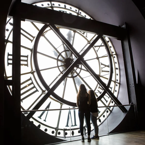 オルセー美術館、パリ、フランスの時計じかけ — ストック写真