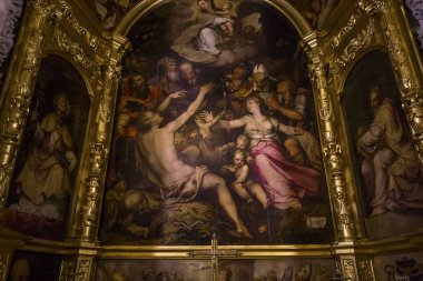 iç Seville Katedrali, Sevilla, Endülüs, İspanya