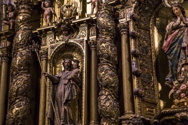 iç Seville Katedrali, Sevilla, Endülüs, İspanya