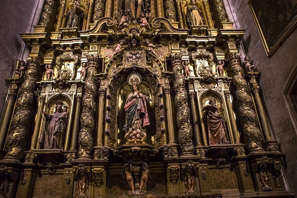 Iç Seville Katedrali, Sevilla, Endülüs, İspanya — Stok fotoğraf