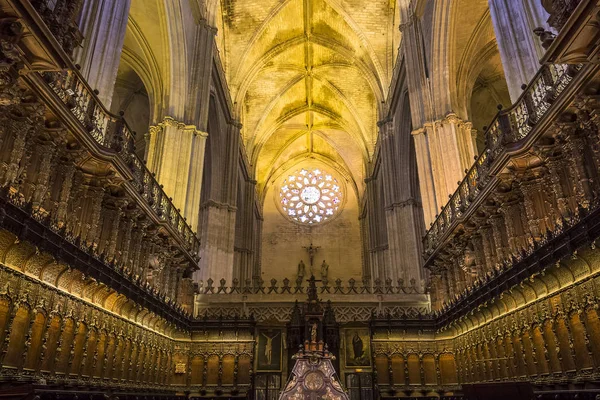iç Seville Katedrali, Sevilla, Endülüs, İspanya