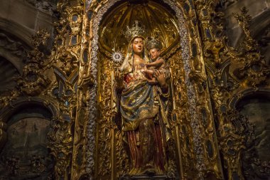 iç Seville Katedrali, Sevilla, Endülüs, İspanya