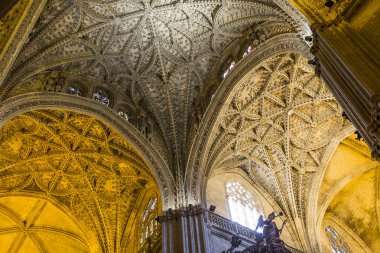 iç Seville Katedrali, Sevilla, Endülüs, İspanya