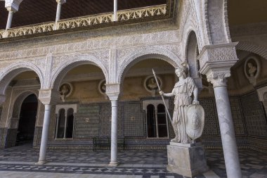 Casa de Pilatos, Sevilla, Andalusia, İspanya İç