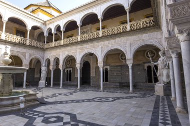 Casa de Pilatos, Sevilla, Andalusia, İspanya İç