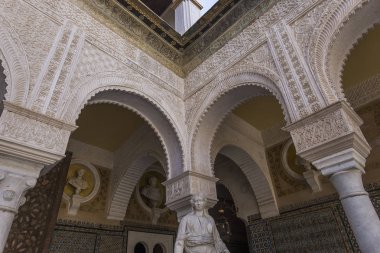 Casa de Pilatos, Sevilla, Andalusia, İspanya İç