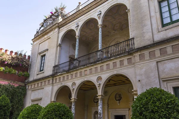 Interni di Casa de Pilatos, Siviglia, Andalusia, Spagna — Foto Stock