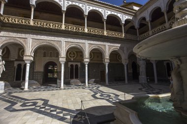 Casa de Pilatos, Sevilla, Andalusia, İspanya İç