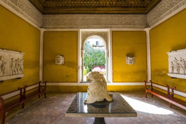 Casa de Pilatos, Sevilla, Andalusia, İspanya İç