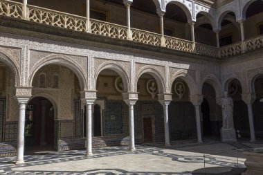Casa de Pilatos, Sevilla, Andalusia, İspanya İç