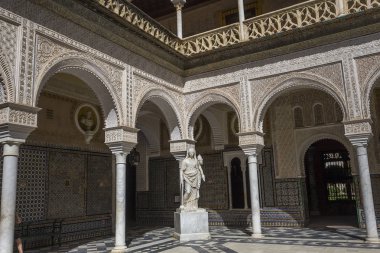Casa de Pilatos, Sevilla, Andalusia, İspanya İç
