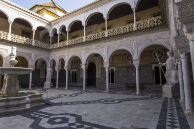 Casa de Pilatos, Sevilla, Andalusia, İspanya İç