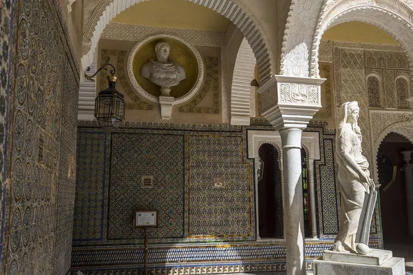 Interiores de Casa de Pilatos, Sevilla, Andalucía, España —  Fotos de Stock
