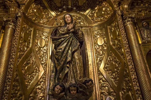 Interiør i katedralen i Sevilla, Sevilla, Andalusia, spain – stockfoto