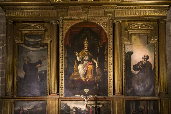 Interiør i katedralen i Sevilla, Sevilla, Andalusia, spain – stockfoto