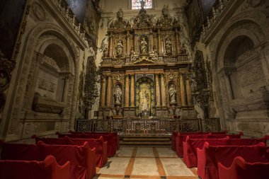 iç Seville Katedrali, Sevilla, Endülüs, İspanya