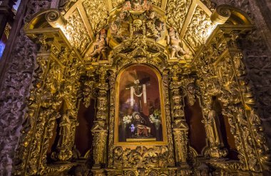 iç Seville Katedrali, Sevilla, Endülüs, İspanya
