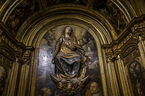 Intérieurs de la cathédrale de Séville, Séville, Andalousie, espagne — Photo