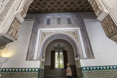 Seville Alcazar Seville, Andalusia, İspanya İç