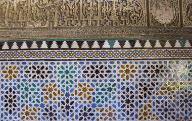 Seville Alcazar Seville, Andalusia, İspanya İç