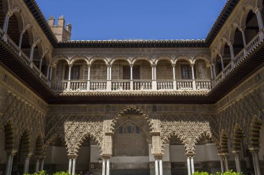 Seville Alcazar Seville, Andalusia, İspanya İç
