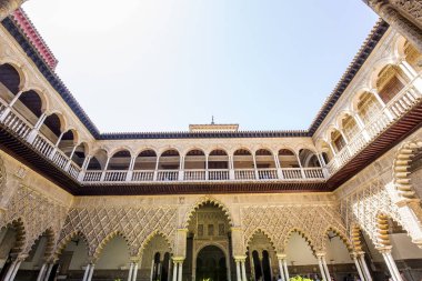 Seville Alcazar Seville, Andalusia, İspanya İç