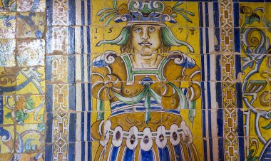 Seville Alcazar Seville, Andalusia, İspanya İç