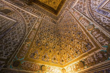 Seville Alcazar Seville, Andalusia, İspanya İç