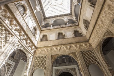 Seville Alcazar Seville, Andalusia, İspanya İç