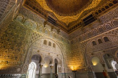 Seville Alcazar Seville, Andalusia, İspanya İç