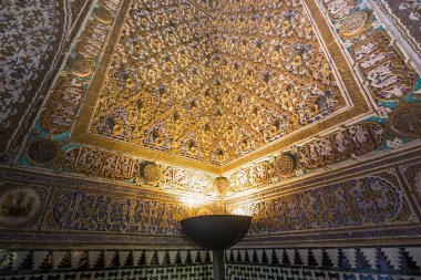 Seville Alcazar Seville, Andalusia, İspanya İç
