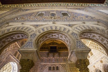 Seville Alcazar Seville, Andalusia, İspanya İç