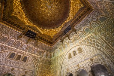 Seville Alcazar Seville, Andalusia, İspanya İç