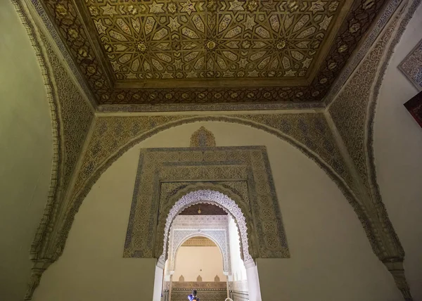 Interieur van Sevilla Alcazar, Sevilla, Andalusië, Spanje — Stockfoto