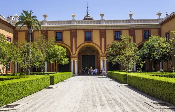 Interni di Siviglia Alcazar, Siviglia, Andalusia, Spagna — Foto Stock