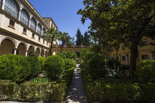 Interiors of Seville Alcazar, Seville, Andalusia, spain — Stock Photo, Image