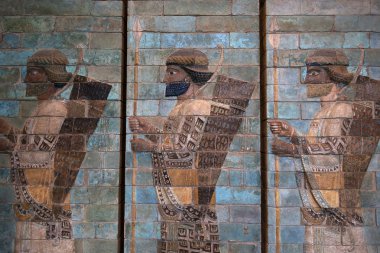 iç Ayrıntılar Louvre Müzesi, Paris, Fransa
