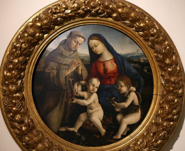 iç mekanlar ve dekorlar Siena katedralinin, Siena, İtalya