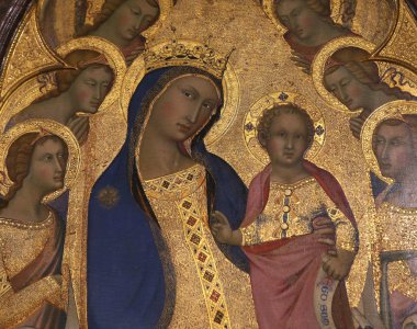 iç mekanlar ve dekorlar Siena katedralinin, Siena, İtalya