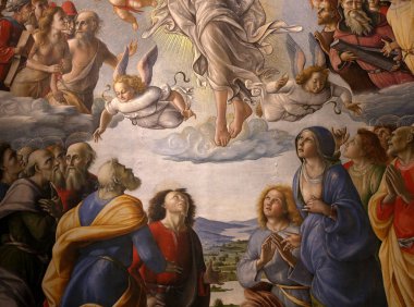 iç mekanlar ve dekorlar Siena katedralinin, Siena, İtalya