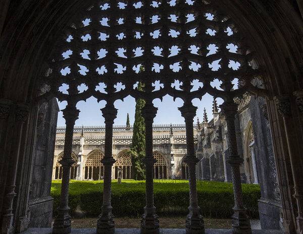 Batalha monastery, in Batahla, Portugal