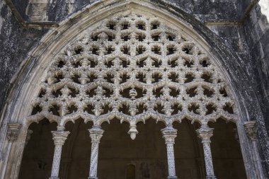 Batalha monastery, in Batahla, Portugal clipart