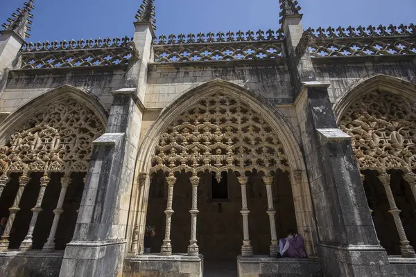 Batalha Manastırı, Batahla, Portekiz — Stok fotoğraf