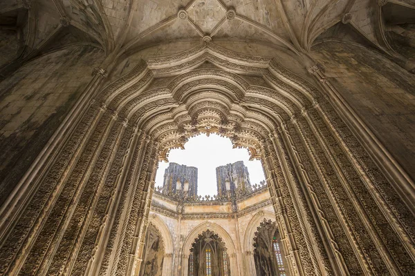 Klooster van Batalha, in Batahla, Portugal — Stockfoto