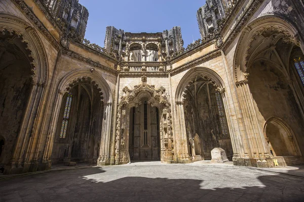 Klášter Batalha, Batahla, Portugalsko — Stock fotografie