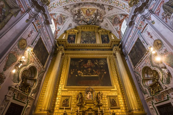 Hospital de los venerables church, Seville, Andalusia, spain — стоковое фото