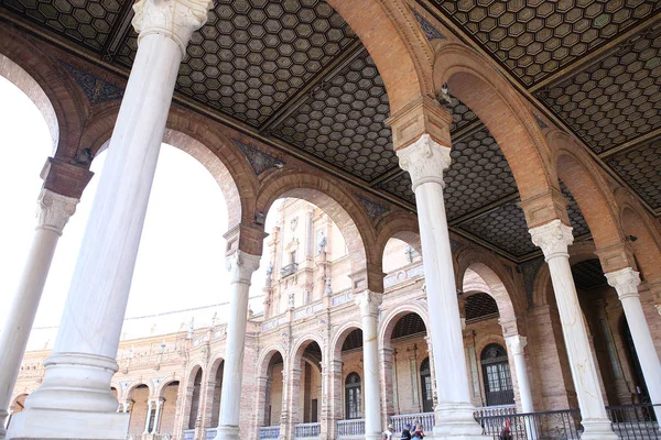 Plaza de Espana, Séville, Andalousie, Espagne — Photo