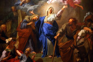 iç notre Dame de Paris Katedrali, Paris, Fransa